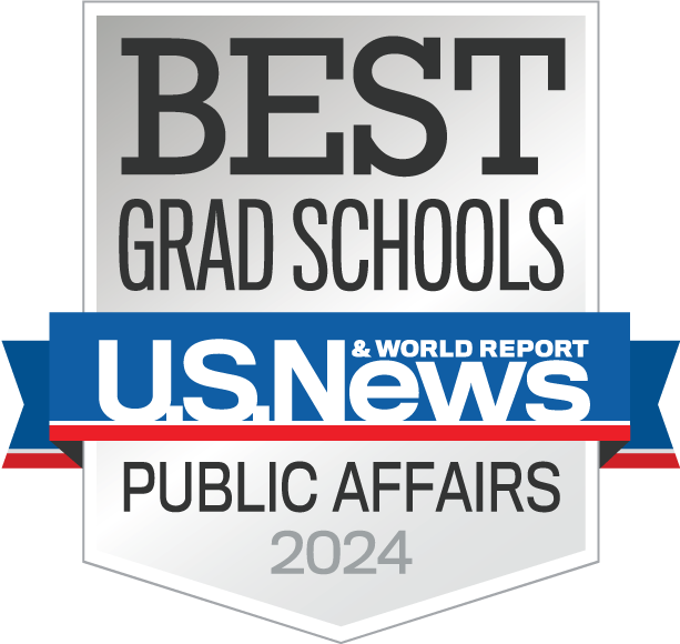 U.S. News & World Report Best Grad Schools Public Affairs - Local Government Management Badge